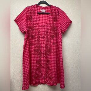 Johnny Was Devere Breezy Embroidered Dress